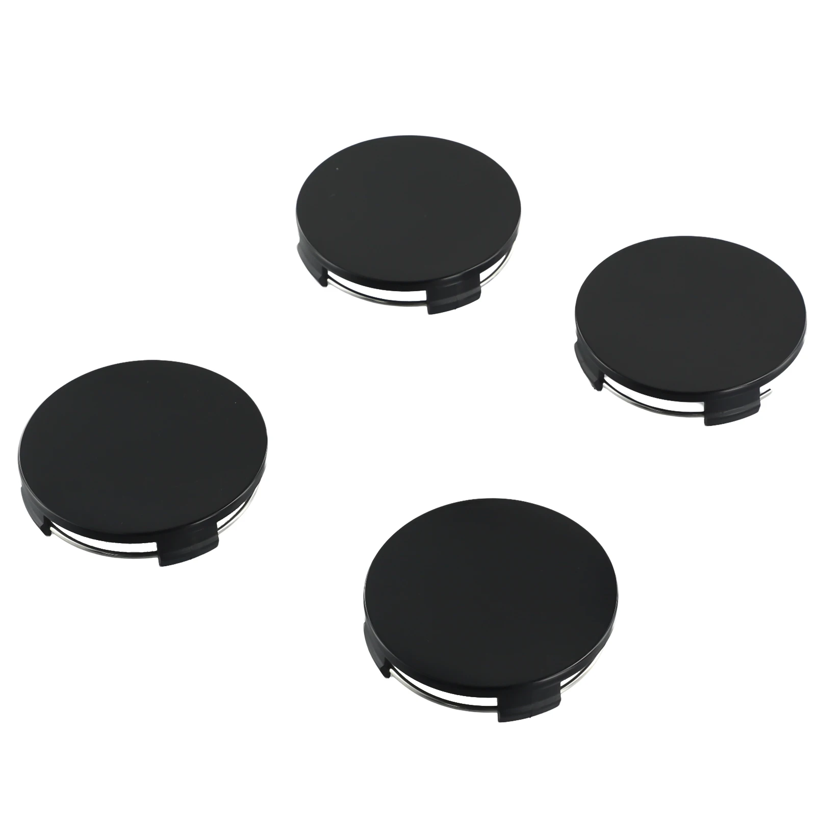 

4pcs 59mm/65mm Universal Car Wheel Centre Hub Cover Center ABS Rims Cap Black Car Front/rear/right/left Placement Car Wheel Cap