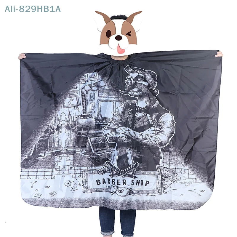

Haircut Cape Cloth Cutting Hair Pattern Salon Barber Cape Hairdressing Apron