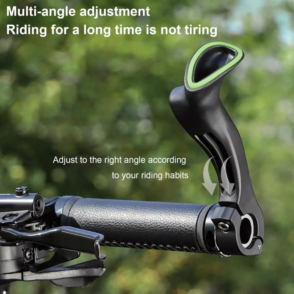 Bicycle Handlebar Vice Handle Mountain Bike Cow Horn Handle MTB Road Bike Grip Extended Bicycle Handlebars Accessories