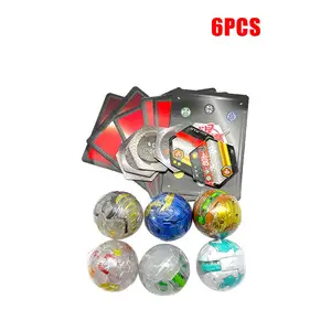 Quality Goods Bakugan Cartoon Gold Deformation Toy High-end Model  Children's Toy Day Christmas 4 To 12 Pieces. - Action Figures - AliExpress