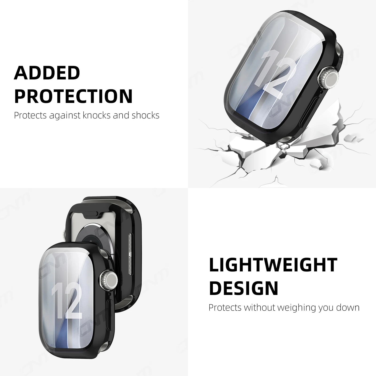 Full Coverage Soft TPU Bumper Protective Case