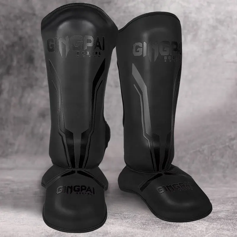 Kickboxing Leg Guard Muay Ankle Protector Sparring MMA Shin Boxing Thickened Fighting Gear Ankle Protective kickboxing leg guards kickboxing shin guards shin guard pads soccer shin guards