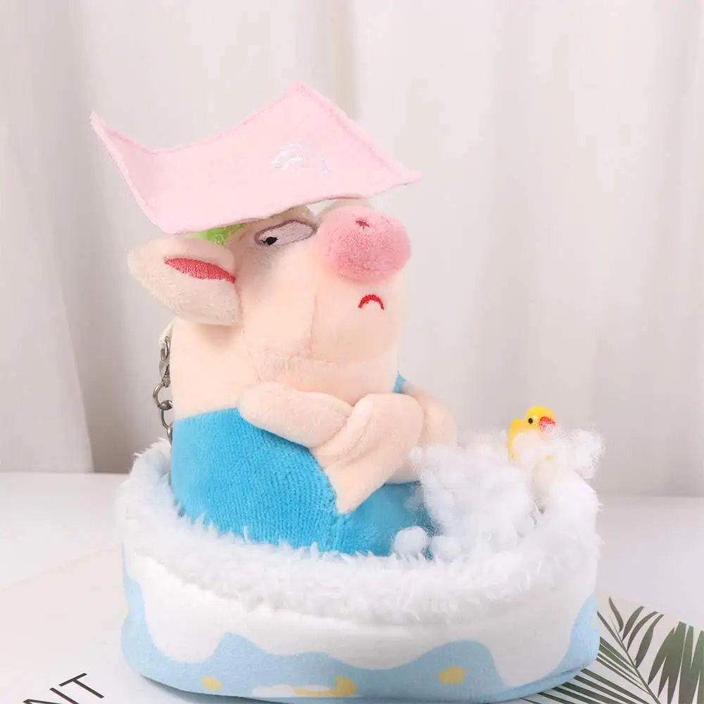 Fashion Mini Furniture Cotton Bathtub Desktop Decoration Ornament Sleeping Bag Kawaii Scene Decor 10cm Bathtub Gift