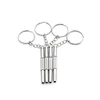 Steel Glasses Screwdriver Eyeglass Screwdriver Watch Repair Kit with Keychain Portable Hand Tools Precision Screwdriver Tools 5