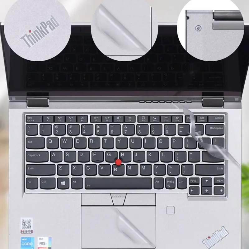 Thinkpad S2 Gen 7 6 2022 2021 5 4 3 2020 2019 2018 S2 요가 370 260 키보드 스크린 필름 커버, 프리컷 스티커 스킨