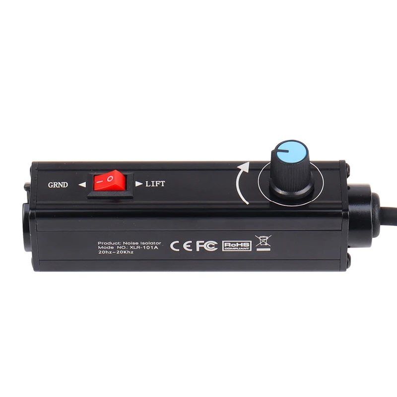 스테레오 그라운드 루프 아이솔레이터, 오디오 노이즈 아이솔레이터, PC-믹서, 3.5mm-XLR