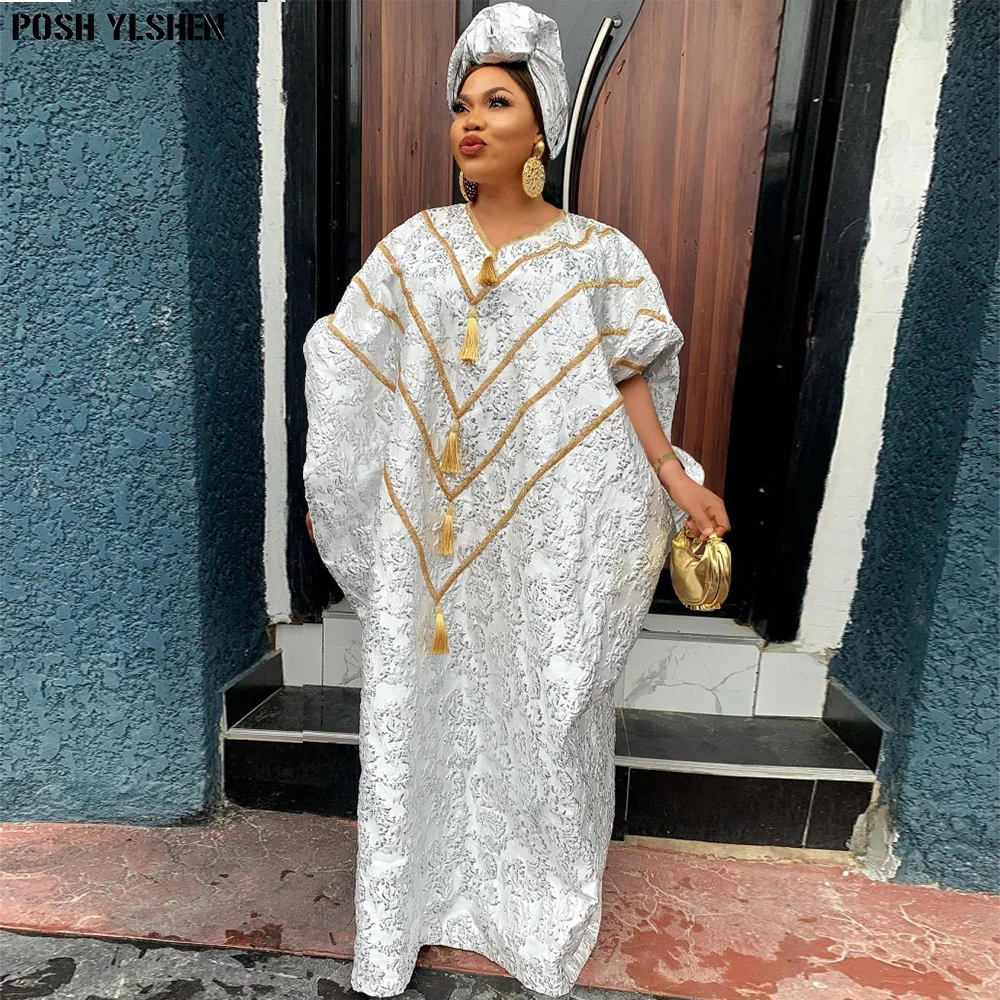 

Ramadan Abaya Dubai Luxury African Dresses for Women 2024 Muslim Nigeria Traditional Wedding Party Boubou Bazin Riche Robe Femme