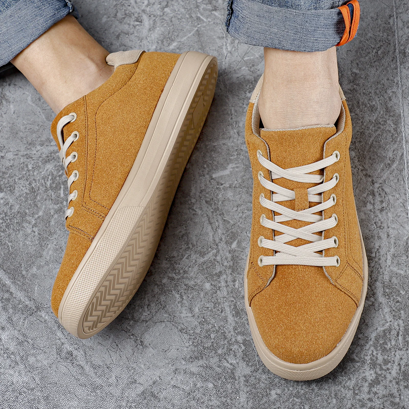 Description Picture 6 of itemMen Shoes Men's Skateboarding Shoes Classics Sneakers For Men Black Shoes Comfortable Footwear For Male