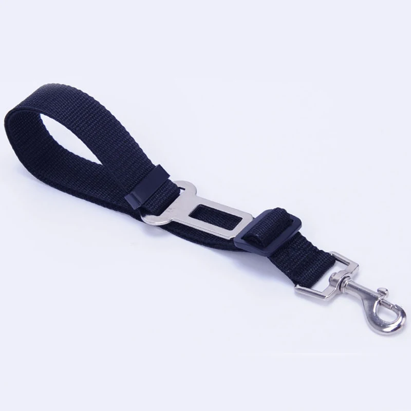 Pet Dog Cat Car Seat Belt Dog Accessories Adjustable Harness Lead Leash Small Medium Travel Clip Puppy Collar Leash Pet Supplies