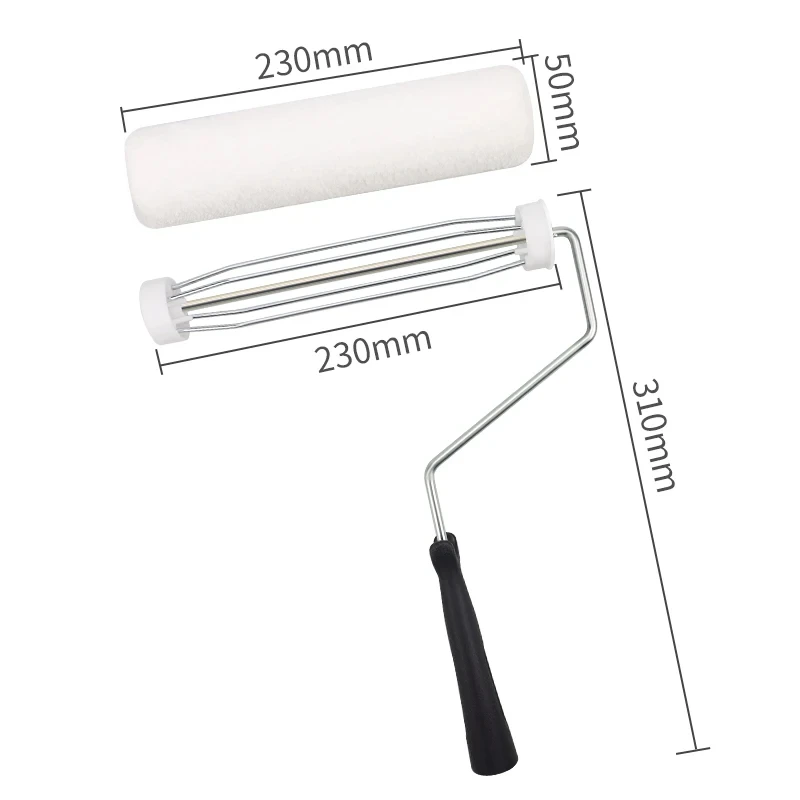 House Paint Roller Kit Adjustable Painting Roller Home Painting Supplies for Walls and Ceilings