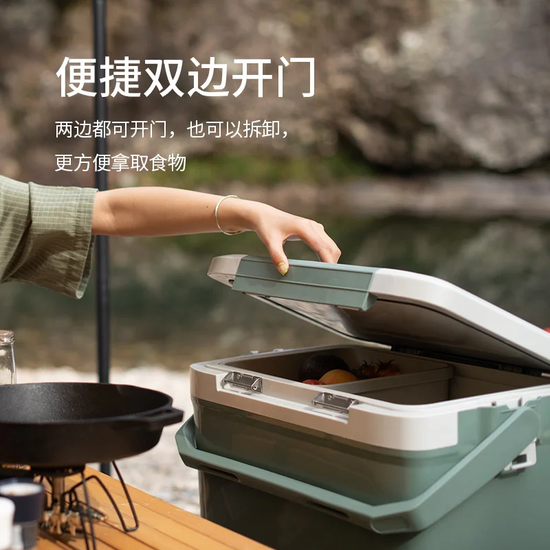 Naturehike Outdoor Portable Cooler Box Camping Refrigerator Food Preservation Box Car Ice Bucket PP Folding Incubator 18-36H
