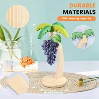 Banana Holder Stand, Banana Holder With Durablestainless Steel Hook, Banana Hanger Stand,Creative Shape Banana Holder 1