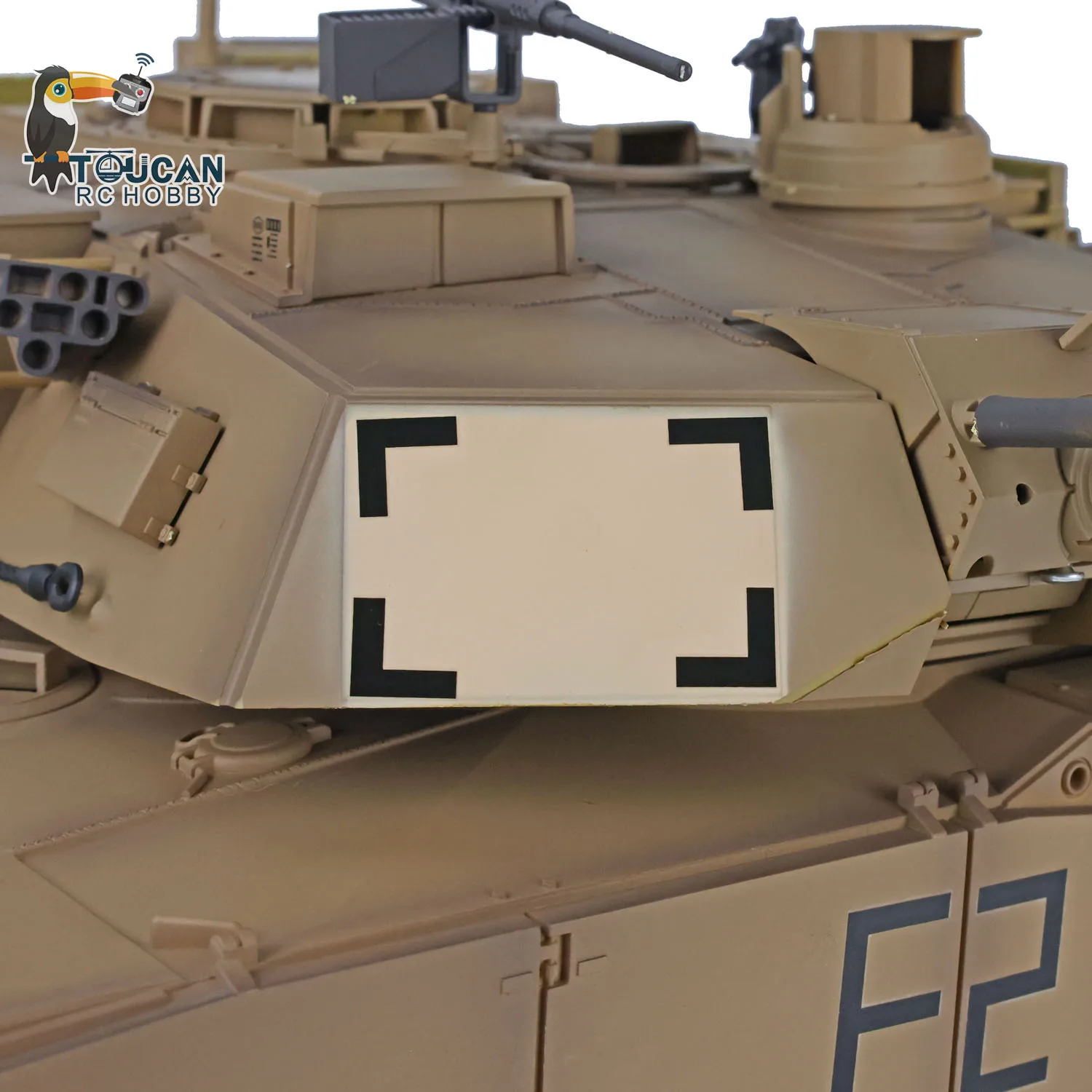 1/16 Heng Long HL RTR RC Tank 3918 7.0 M1A2 Abrams Modified Radio Control Hatch Remote Control Military Car Toys Gifts 6