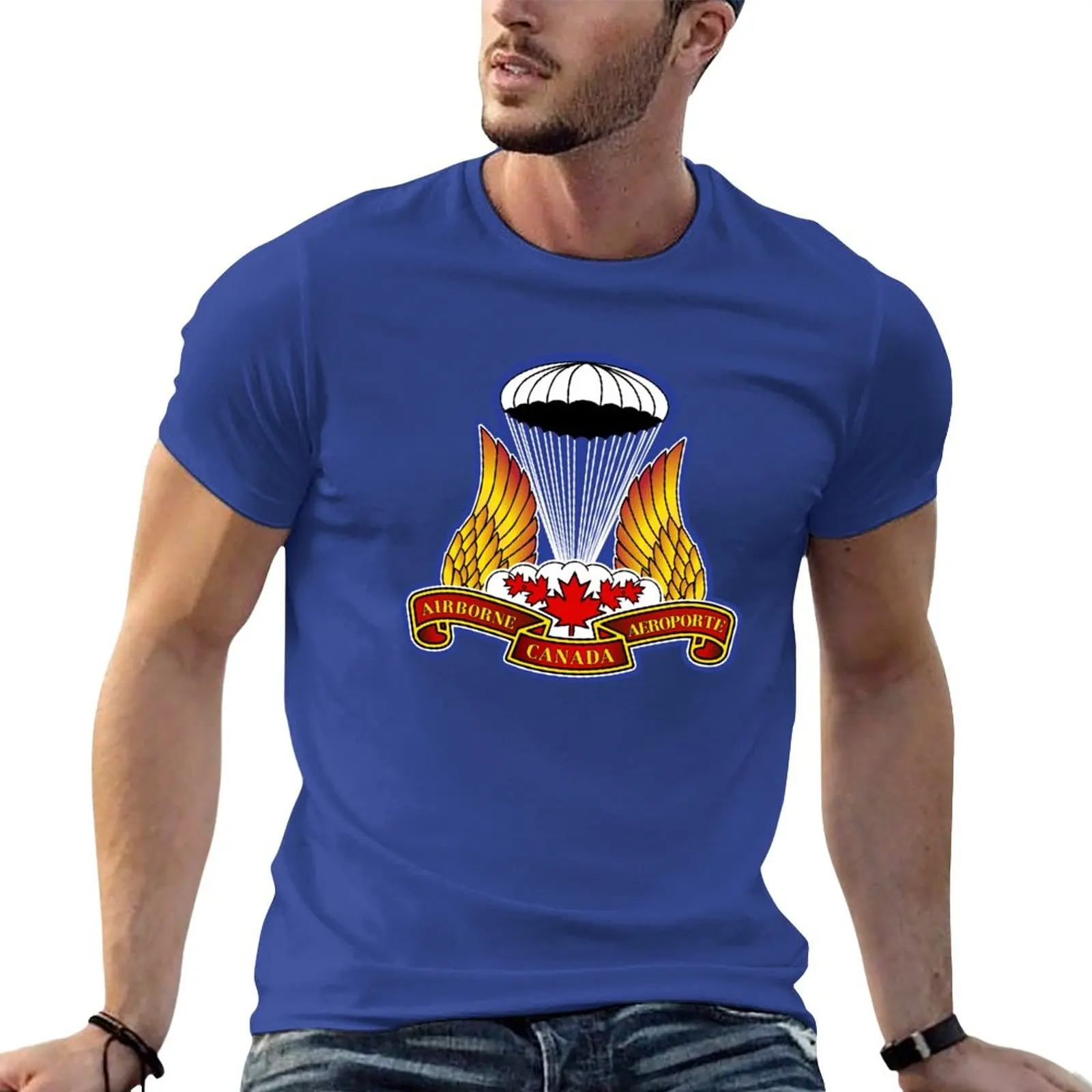 

CANADIAN AIRBORNE REGIMENT T-Shirt cute clothes plain customizeds graphics t shirts for men