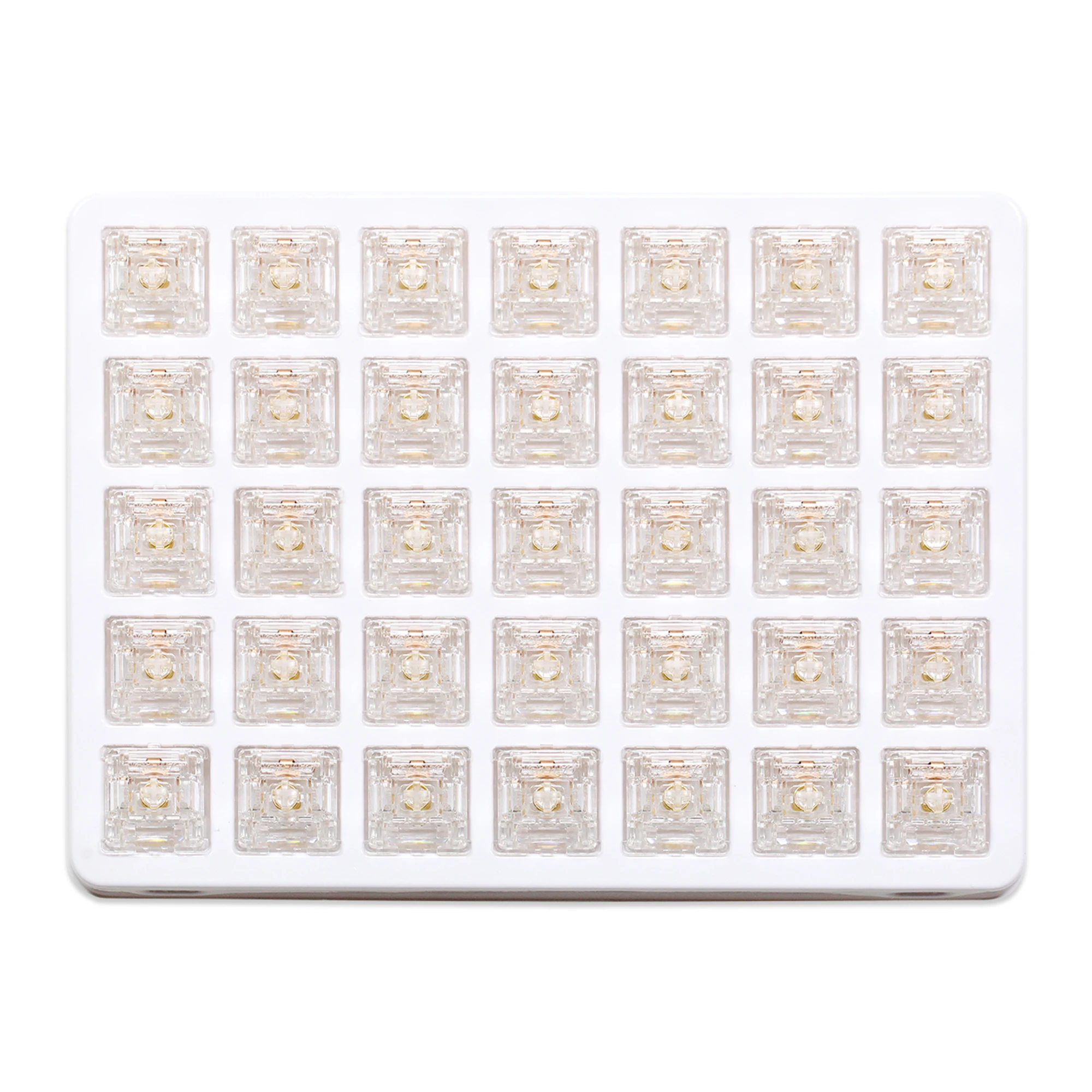Gateron Pólo Norte 2.0 v2 Interruptor Linear para Teclado Mecânico pc Claro e Transparente Rgb mx Stem 50g 67g 5pin Smd - Imagem 4