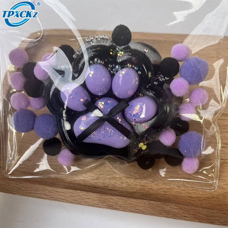 Squeeze Super Large Cat Paw Cute Cat Foot Slow Rebound Soft Jelly Pinch Decompression Squeeze Toy Anti Stress Release Toys