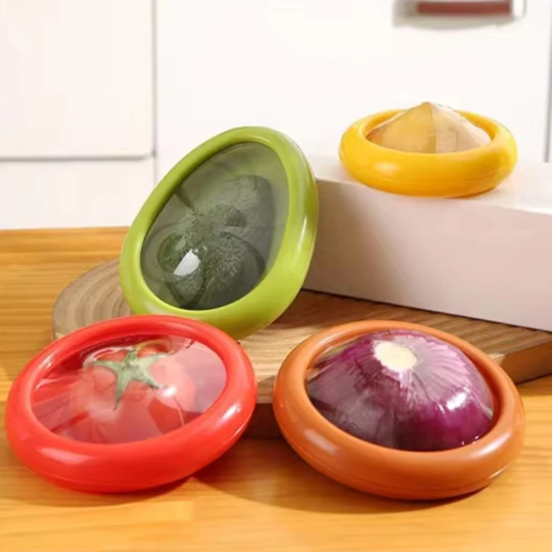 Kitchen Transparent Reusable Airtight Fresh Storage Storage Box for Fruits and Vegetables Easy to Clean Kitchen Gadgets