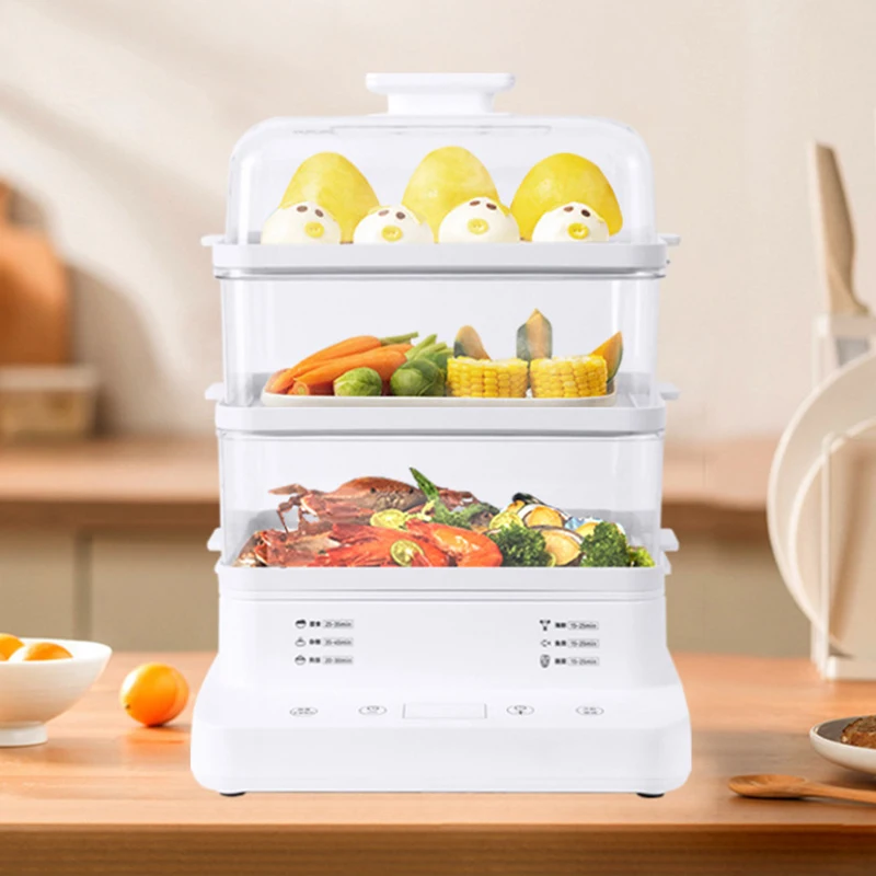 Electric steamer 110V American standard electric steamer 220V European standard steam pot automatic electric steamer box 2