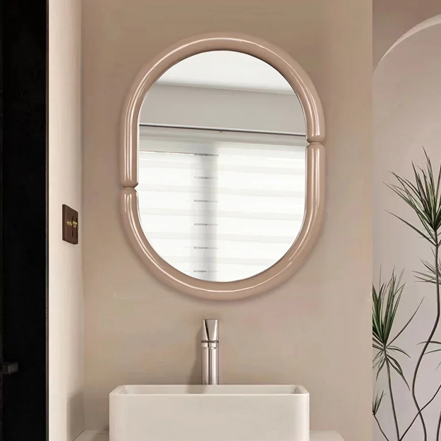 

Makeup Anti Mirror Frame Stickers Lighted Makeup Living Room Modern Hotel Design Modern Mirror Bedroom Specchio Home Decorations