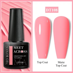Vibrant Neon Gel Nail Polish Collection - Fluorescent Green, Red, and Yellow (Q49667 - 8)