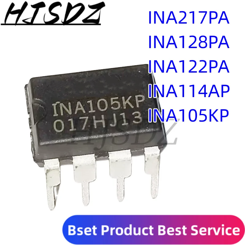 Piezas-DIP-8-INA217P-INA217-INA217AIP-DIP-INA128PA-INA128P-INA128 ...