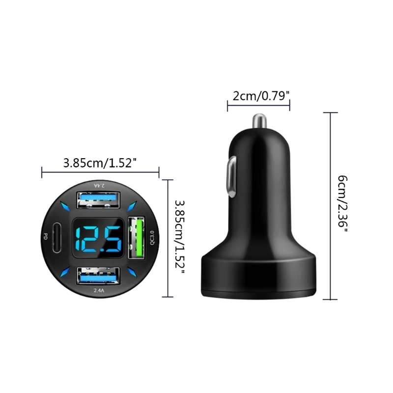 ڵ    4 USB Ʈ   Ʈ , ޴  ÷  PD20W QC3.0 2.4A