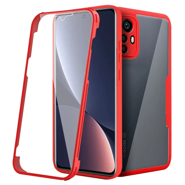 thumbnail image 1 of 360 Full Body Front Back Protective Cases For Xiaomi 12T Pro 11T 12 11 lite 5g ne 12X Shockproof Cover For Xiaomi 12T Pro Case, 1 of 5