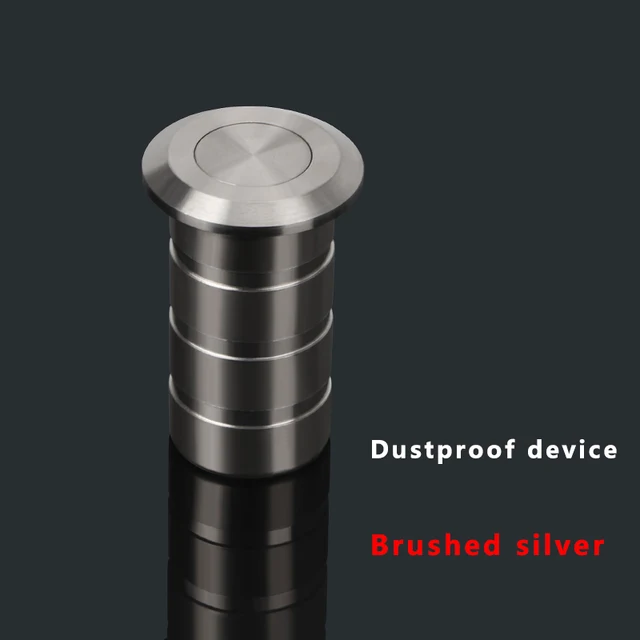 1Pcs 6/8/12 "Stainless Steel Latch Latch Heaven And Earth Insert Hidden