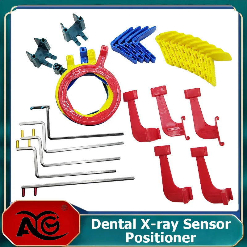 AG 1set Dental X-Ray Film Positioning System Dental Lab Film X ray Position Kit Positioner Holder Locator Dentistry Tool