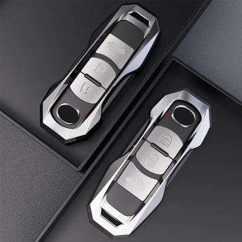 In Lega di zinco di Chiave Dell'automobile Della Copertura Della Cassa Fob per Mazda 2 3 6 Atenza CX3 CX5 CX-7 CX-9 CX9 MX5 Accessori 2 In Lega di zinco di Chiave Dell'automobile Della Copertura Della Cassa Fob per Mazda 2 3 6 Atenza CX3 CX5 CX-7 CX-9 CX9 MX5 Accessori - In Lega di zinco di Chiave Dell automobile Della Copertura Della Cassa Fob per Mazda