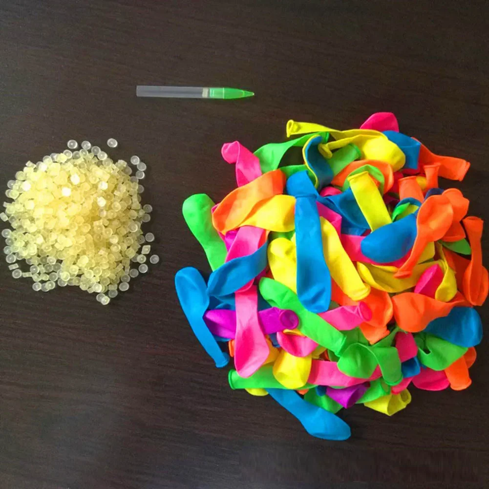 1111 Pcs Quick Fill Water Balloons - Fast Fill Summer Outdoor Toys For Kids, Pool & Backyard Fun