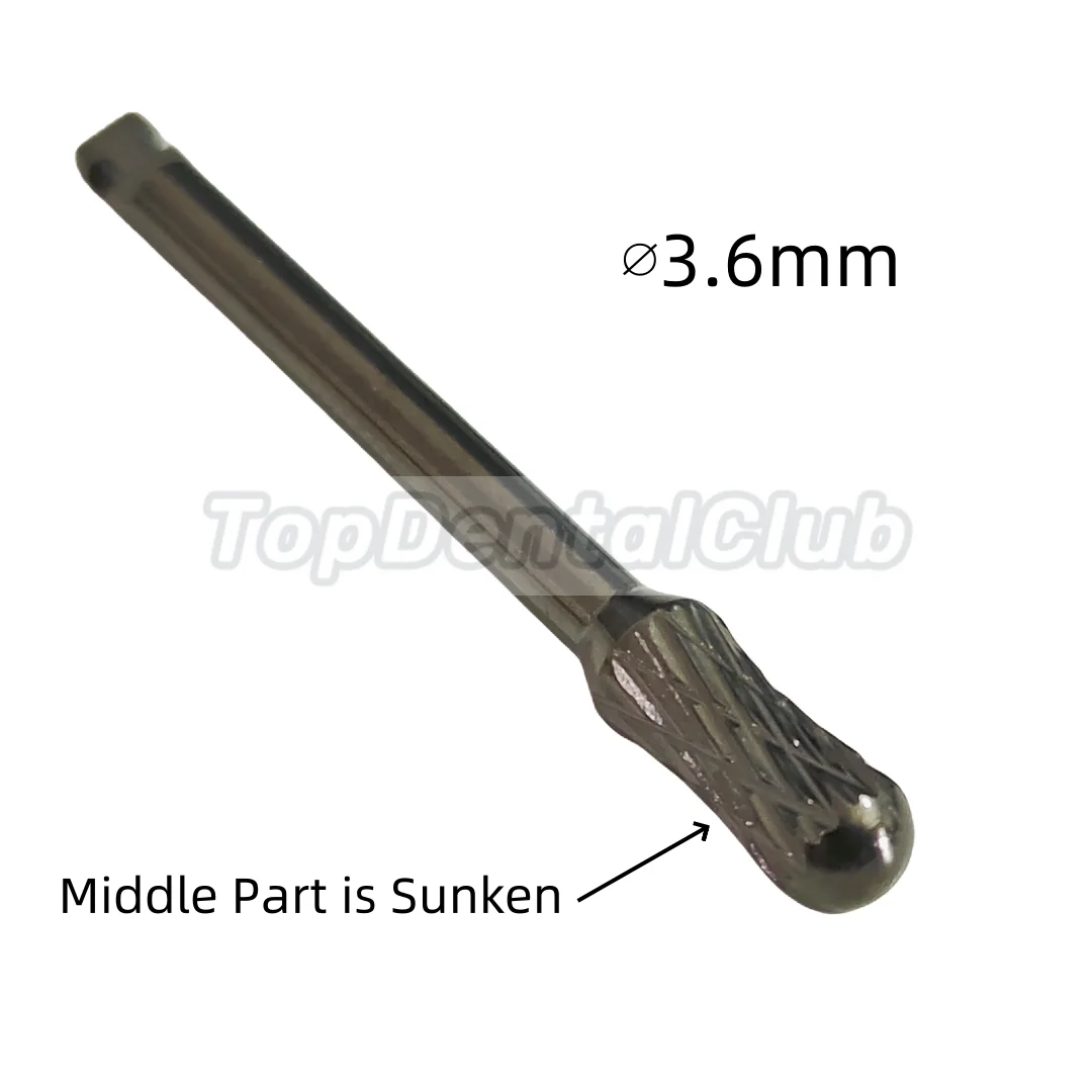 

Стоматологические Ортодонтические сверла для формирования лепки, костной каши, контуринга, Бурков, среднего размера 3,6 мм