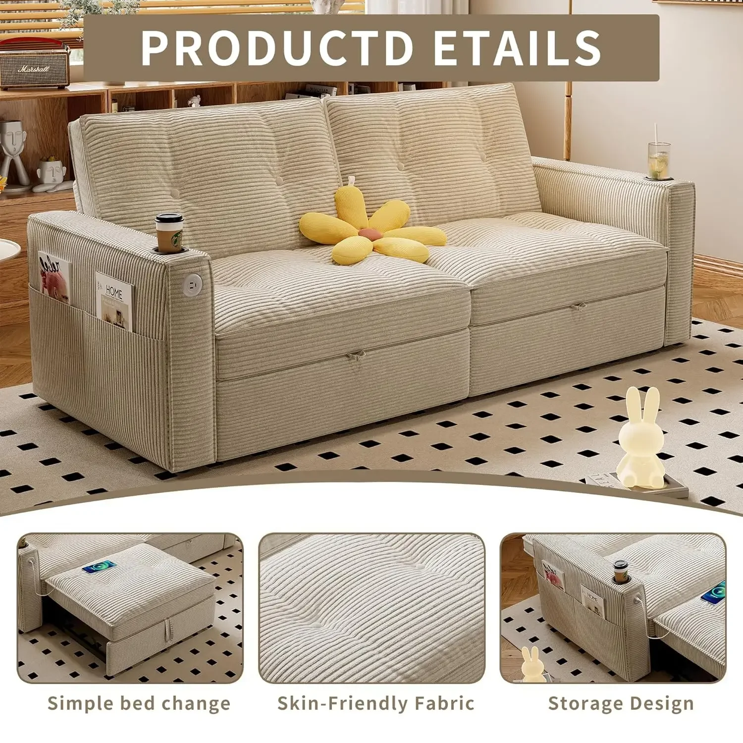 Queen Sleeper Sofa Bed 5