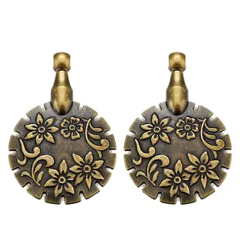 빈티지 스레드 커터 펜던트, 골동품 스레드 커터, 가정용 바느질 작업용 금속 원사 커터, DIY 공예 도구, 바느질 용품 상품 이미지