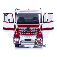 RTR 1/14 RC Tractor Truck 6x4 Remote Control Car 3363 Model Opened Doors Light Sound Painted Toys TOUCAN RC HOBBY THZH1645 2