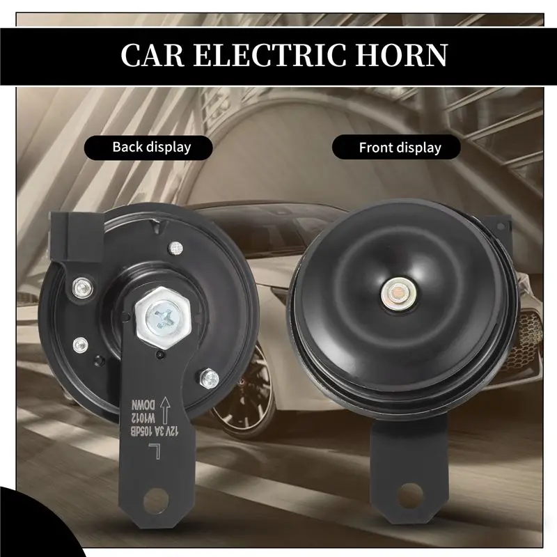 Toyota Corolla RAV4 Crown Camry Levine Reiz 2019 용 2Pcs 범용 전기 자동차 경적 12V