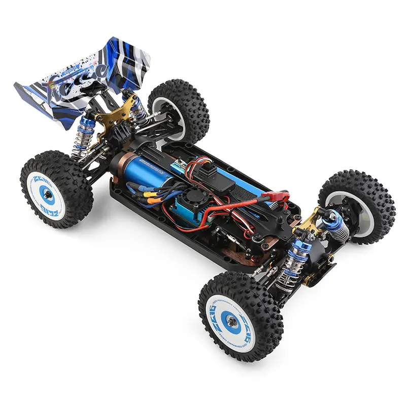 WLtoys 124017 V8 1:12 4WD 75Km/H RC Racing Car One Hand Remote Control Drift High-Speed Brushless Motor Off-Road Toys Kids Gift images - 6