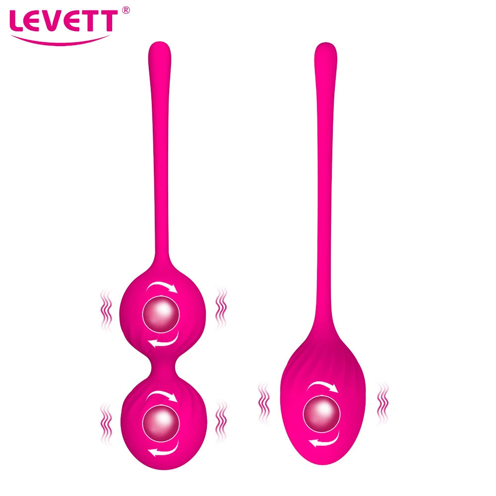 Safe Silicone Smart Vaginal Ball Vibrator Kegel Balls Ben Wa Ball Vagina Tighten Exercise Machine Sex Toys for Women Geisha