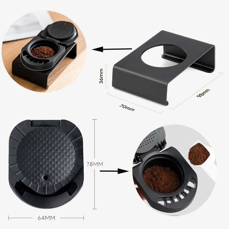 RECOVER SET di 45 COVER PER CAPSULE ORIGINALI NESPRESSO IN ALLUMINIO