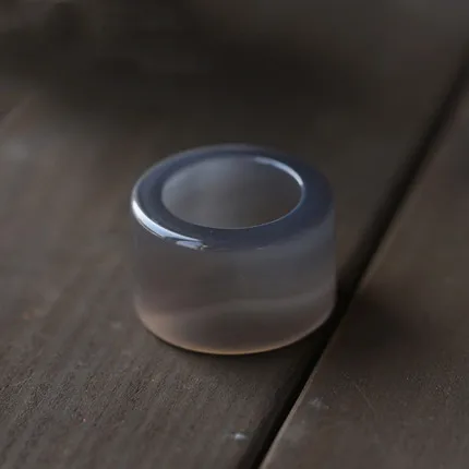 

Fine Lovers 100% Natural Real Gem Crystal Pendant Red Jade Rings Jewelry Lucky Accessories