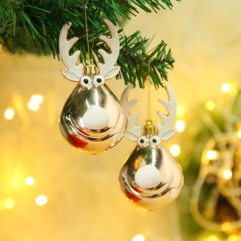 thumbnail image 1 of 2pcs/set Christmas Tree Hanging Ornament Red White Candy Cane Pendant Navidad Home Xmas Gifts New Year Christmas Decor 2024, 1 of 5