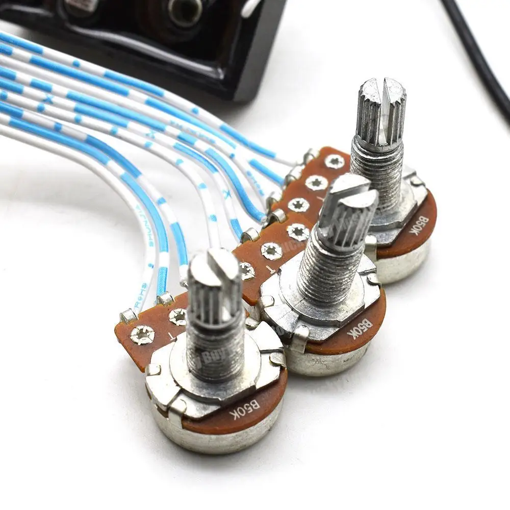 2 Band Pre-wired Active Bass Circuit Active & Passive EQ