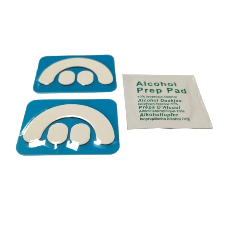 Enhanced Mouse Glides Stickers Pad Replacement - Rounded, Curved Design (Set of 2)