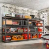 Garage Shelving Heavy Duty Storage Shelves Heavy Duty Shelving 2550LBS Adjustable Metal Shelves for Garage  tool organizer 3
