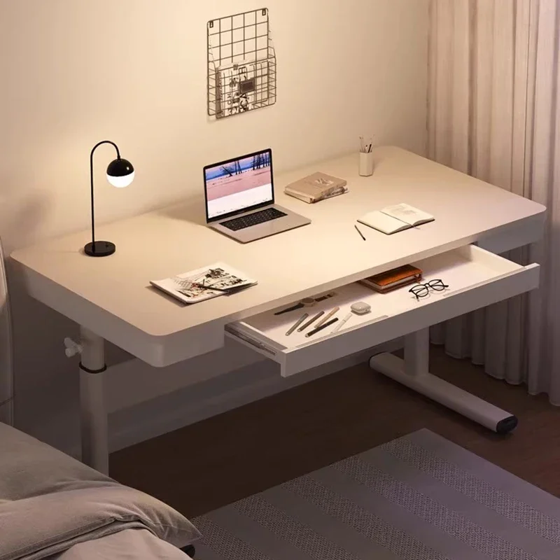 높이 조절식 스탠딩 사무실 책상 보관 서랍, 침실 컴퓨터 책상 설치, 바닥 리프트, 메사 에크리토리오 모던 가구