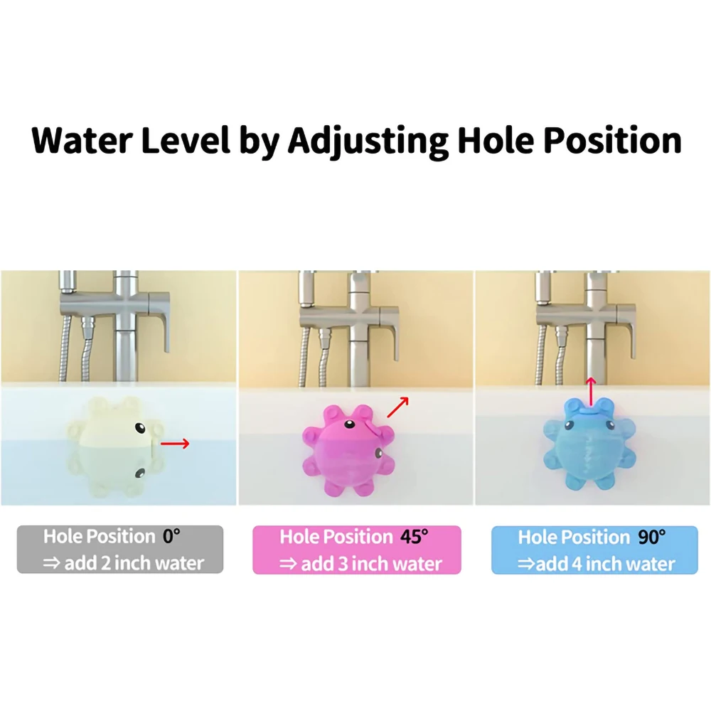 Copertura Troppopieno Vasca Da Bagno - Aumenta L'Acqua Del 15% - Bianco - Foto 2