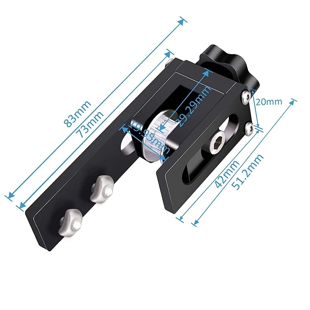 2020 Profile X-axis Synchronous Belt Stretch Straighten Tensioner for Ender 3 Ender 3 pro CR-10 CR-10S CR-20 Pro — view 2