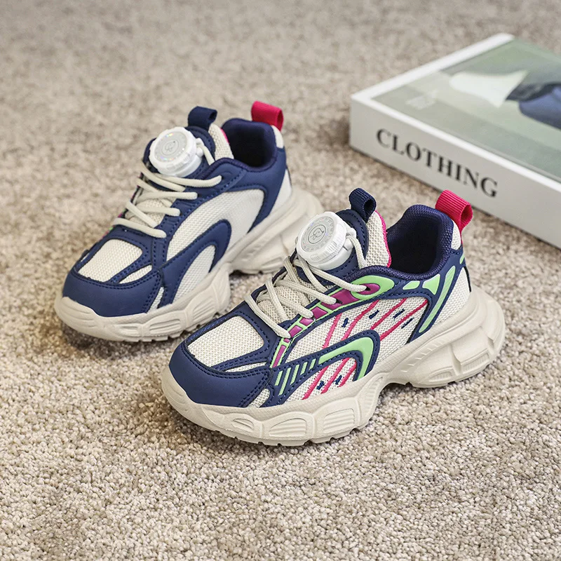 

Summer Teenager Boy Running Shoes Designer Sneakers Children Soft Bottom Boys Sport Shoes Luxury Brand Children Shoes