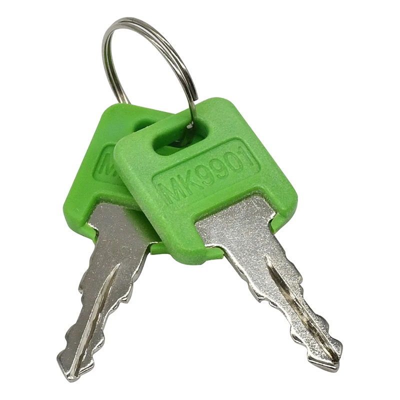 Congparts 2PCS RV Key MK9901 6601 Compatible With FIC Compatible With Global Link for Bauer Motorhome Master Green CF301 Thru