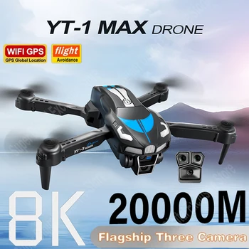 Xiaomi YT11 Drone 8K HD Tre Telecamere Motore Brushless 5G WIFI FPV Flusso Ottico Posizionamento Evitamento Ostacoli RC Drone 20000M